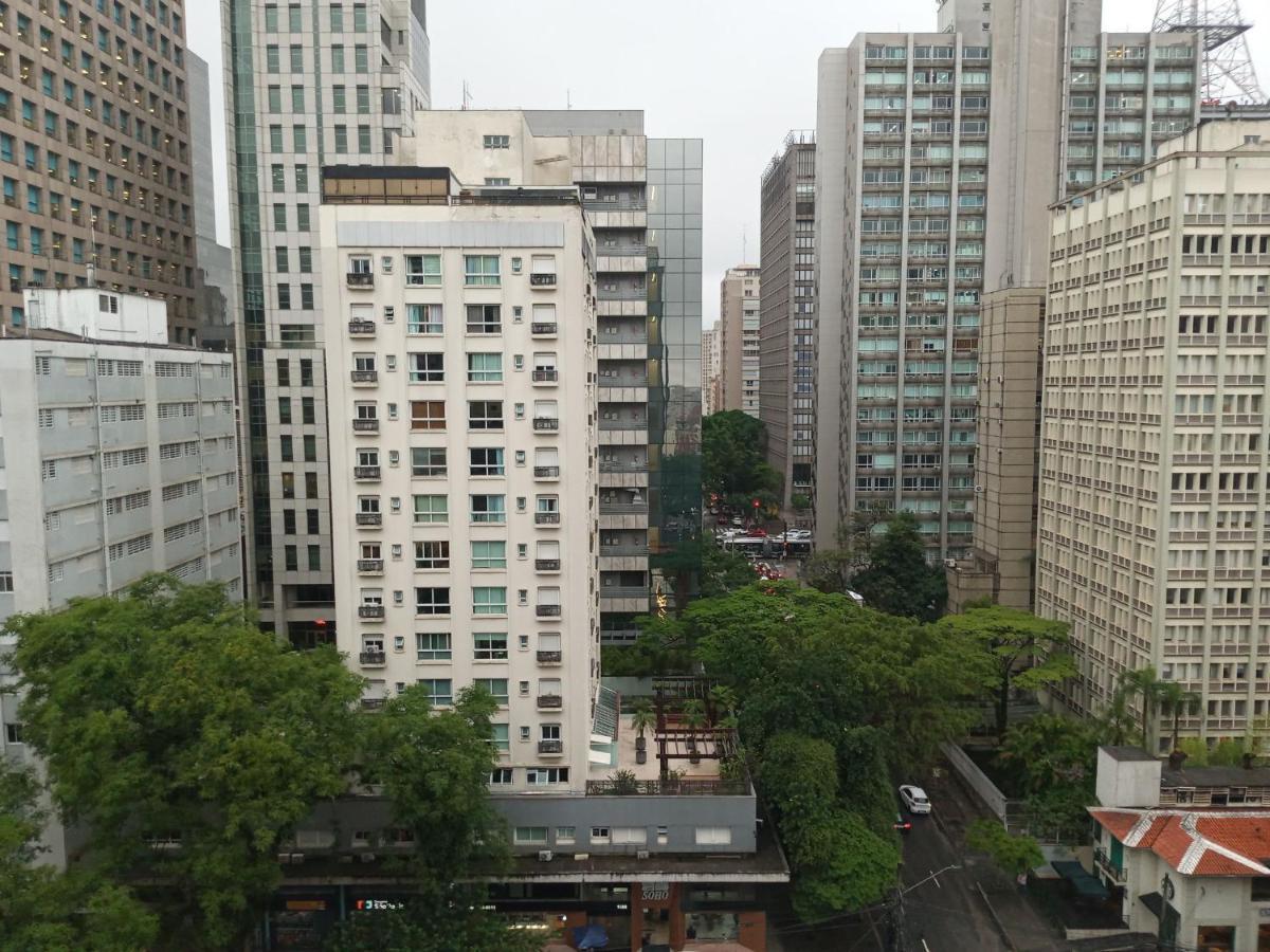 Flat Particular Em Hotel 4 Estrelas Av Paulista São Paulo Exteriör bild