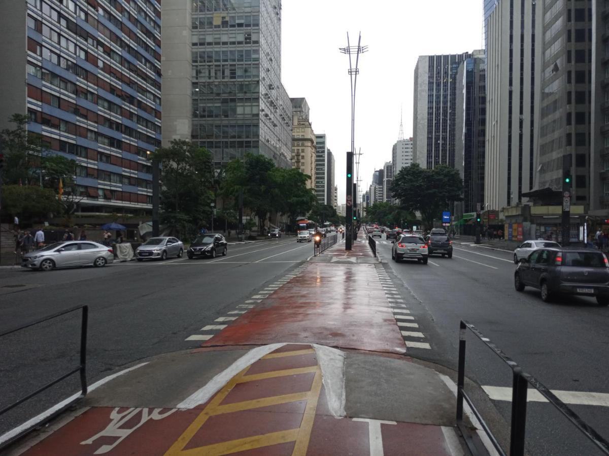 Flat Particular Em Hotel 4 Estrelas Av Paulista São Paulo Exteriör bild