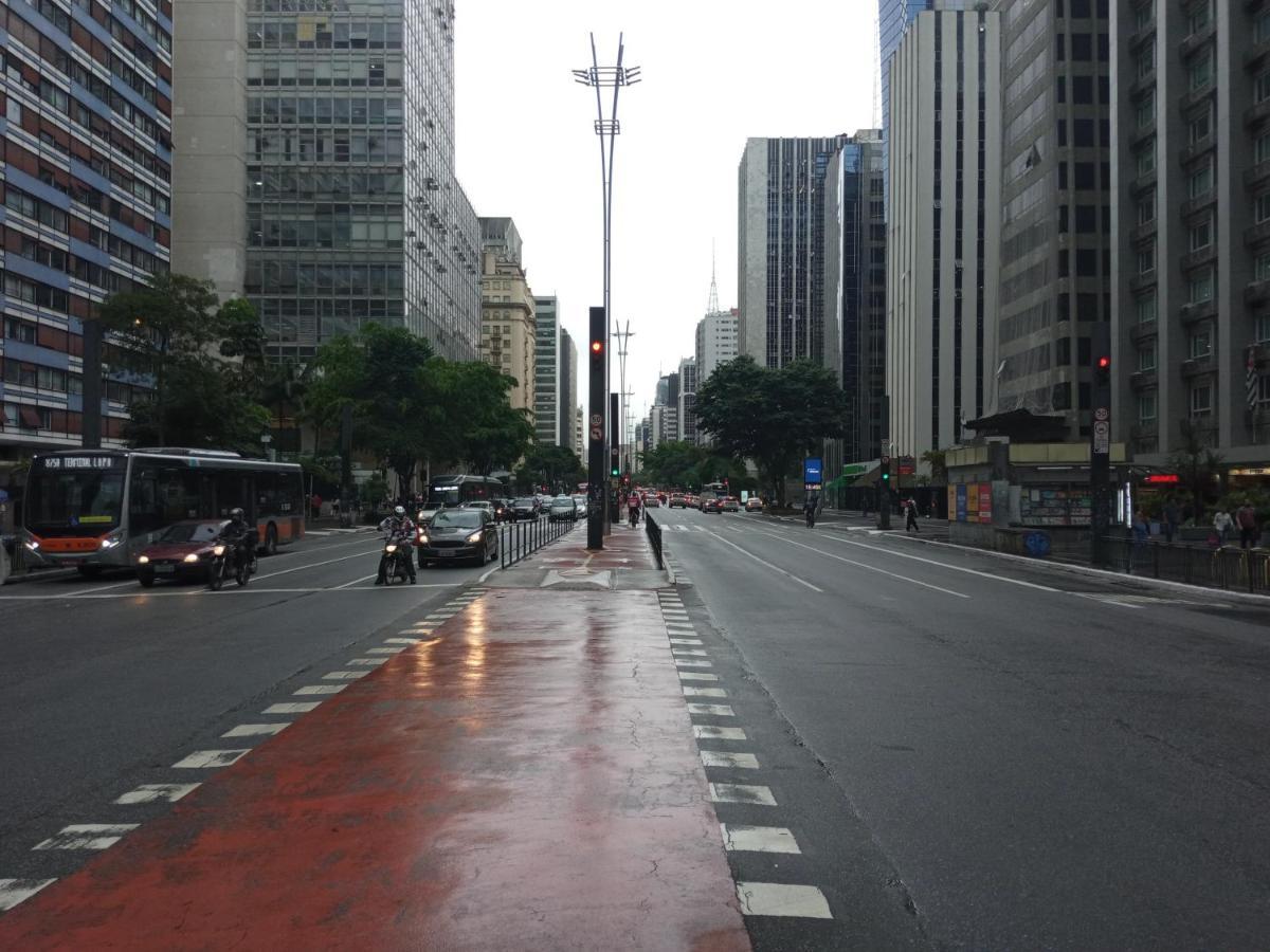 Flat Particular Em Hotel 4 Estrelas Av Paulista São Paulo Exteriör bild