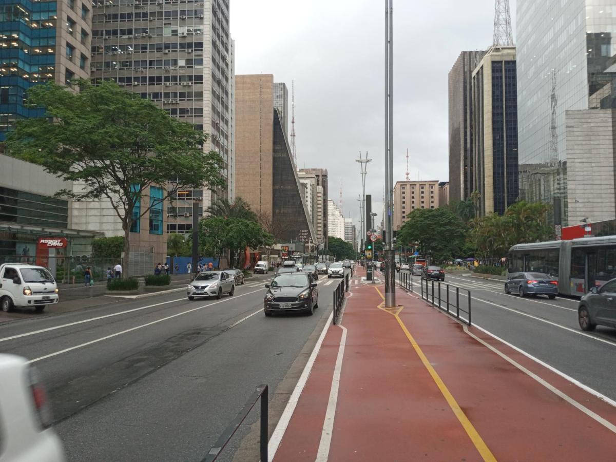 Flat Particular Em Hotel 4 Estrelas Av Paulista São Paulo Exteriör bild